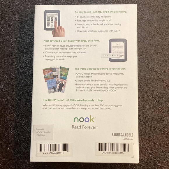 Brand new Nook tabled for reading - Picture 2 of 4